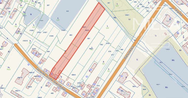 Działka Sprzedaż Stryków 13