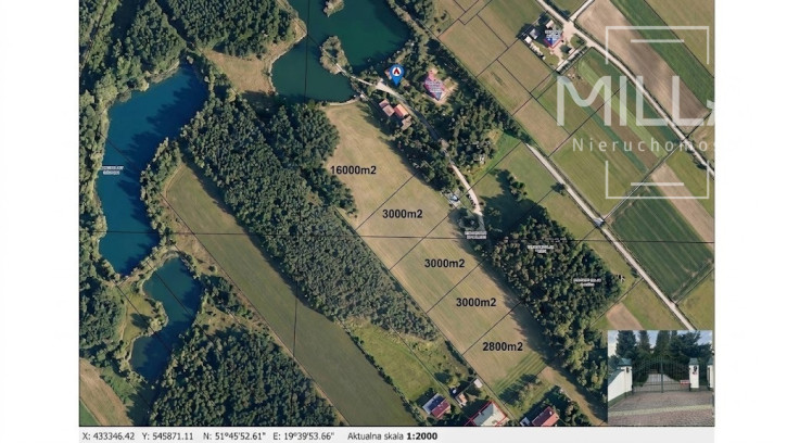 Działka Sprzedaż Eufeminów 1